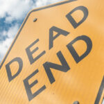 A dead end sign in Aberdeen
